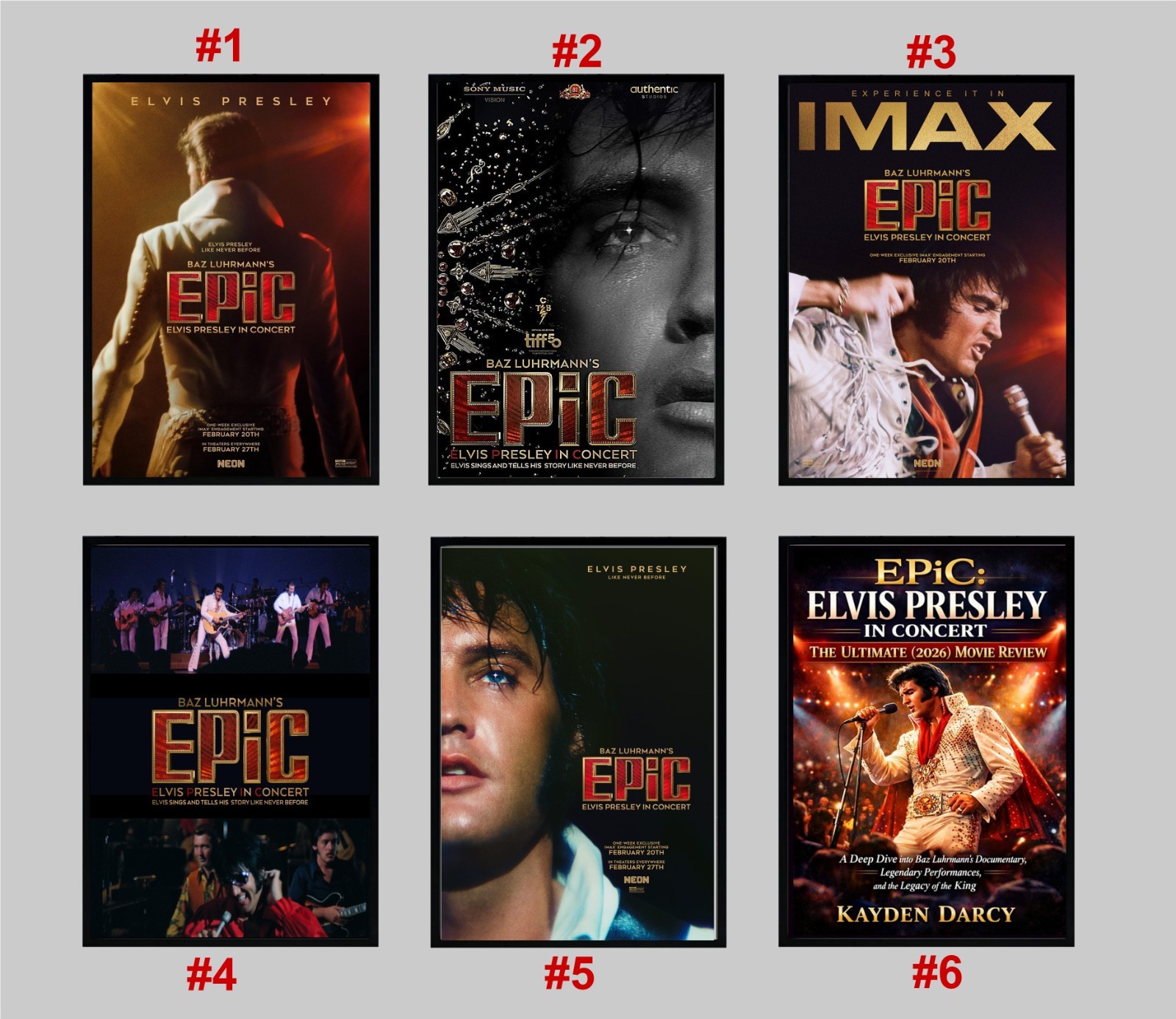 EPiC Elvis Presley in Concert (2026) Movie Poster