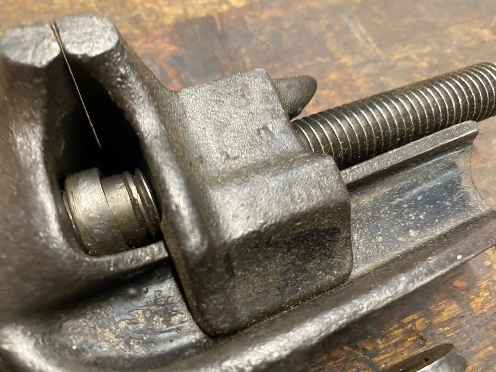 Vintage Clamp On Bench Vise
