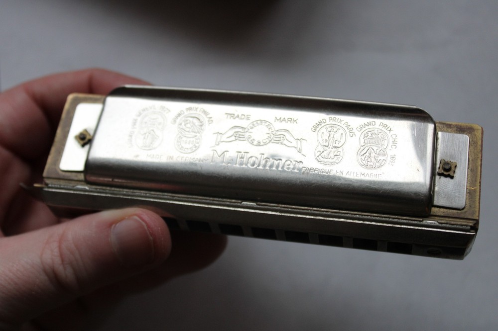 "THE CHROMONICA" MODEL 260 "C" BY M. HOHNER WITH ORIGINAL STORAGE CASE