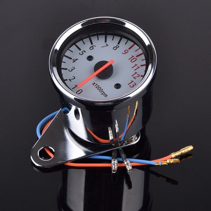 12V Motorcycle Modified Speedometer Tachometer Gauge Meter
