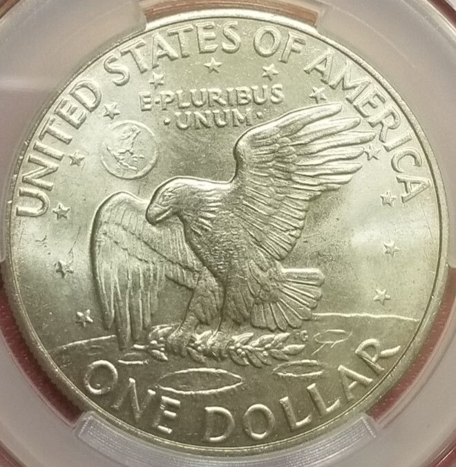 CAC MS-65! 1972-D EISENHOWER DOLLAR