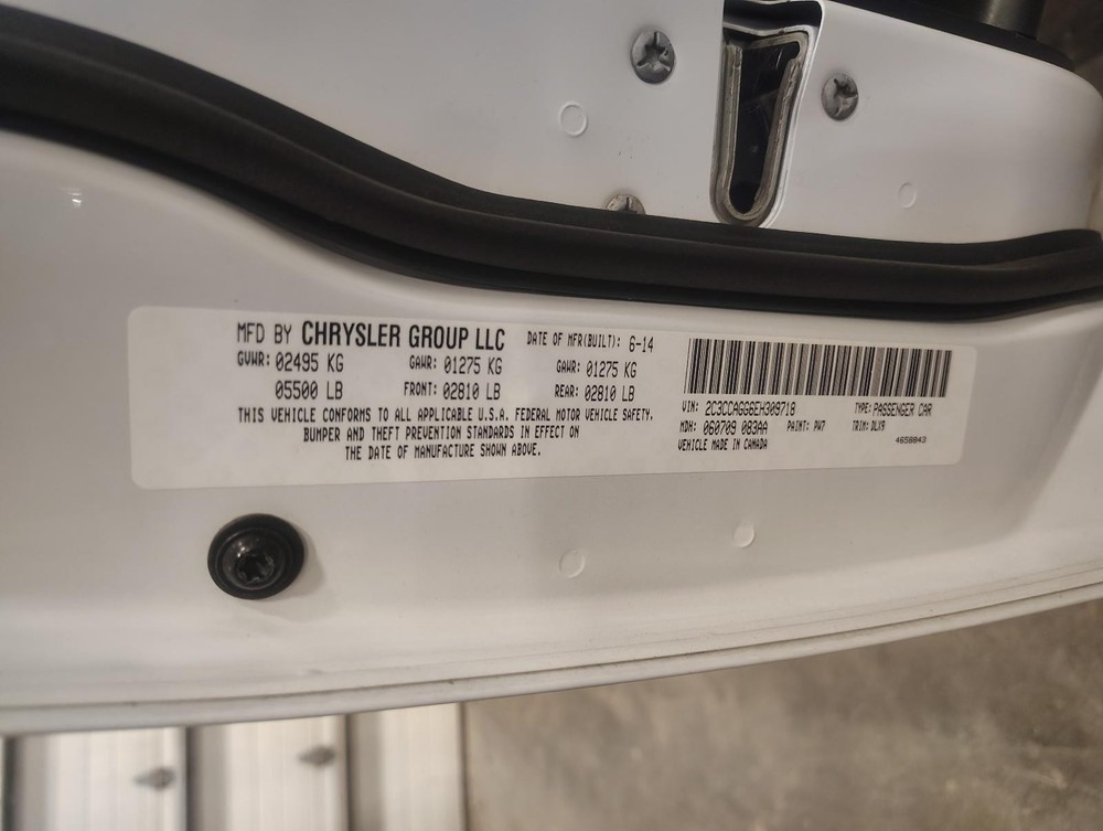 Used A/C Selector Switch fits: 2014 Chrysler 300 control module Grade A