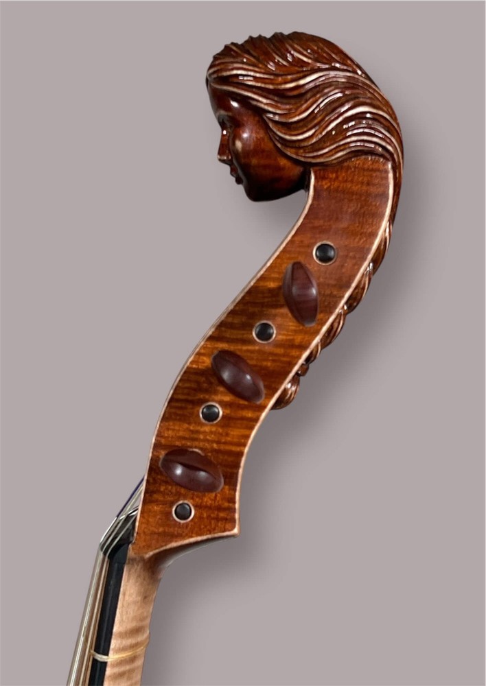 7-string bass viol after Nicolas Bertrand – new construction 2024