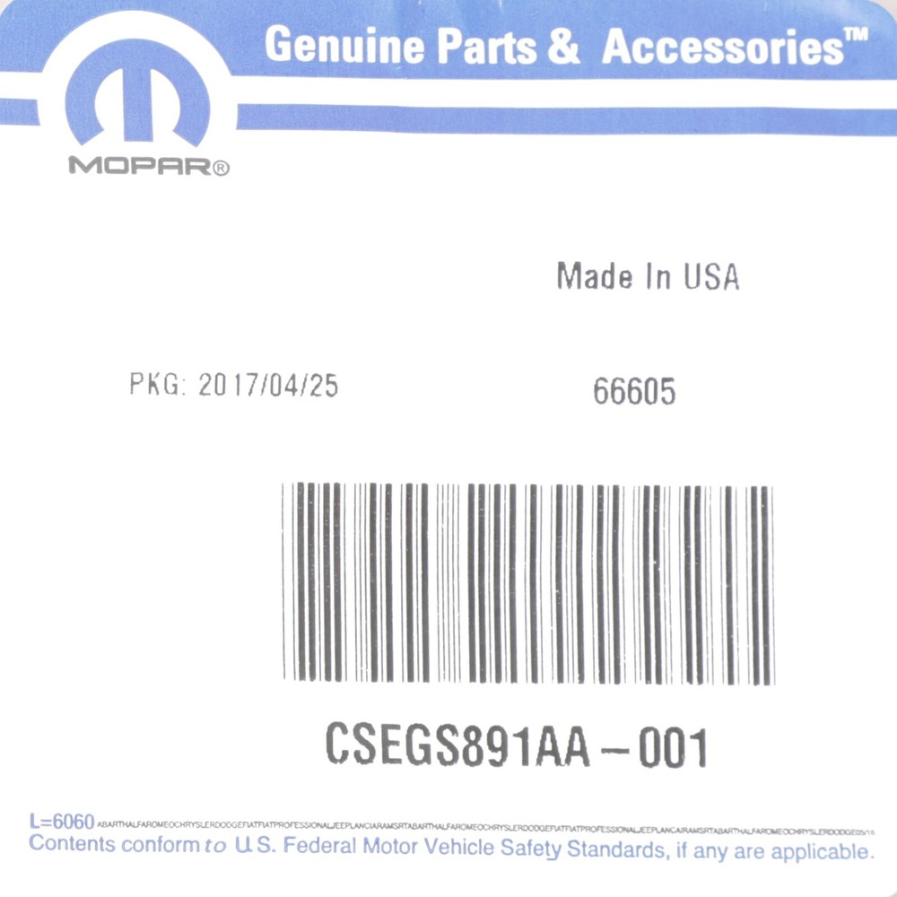 Genuine Mopar Wiring CSEGS891AA