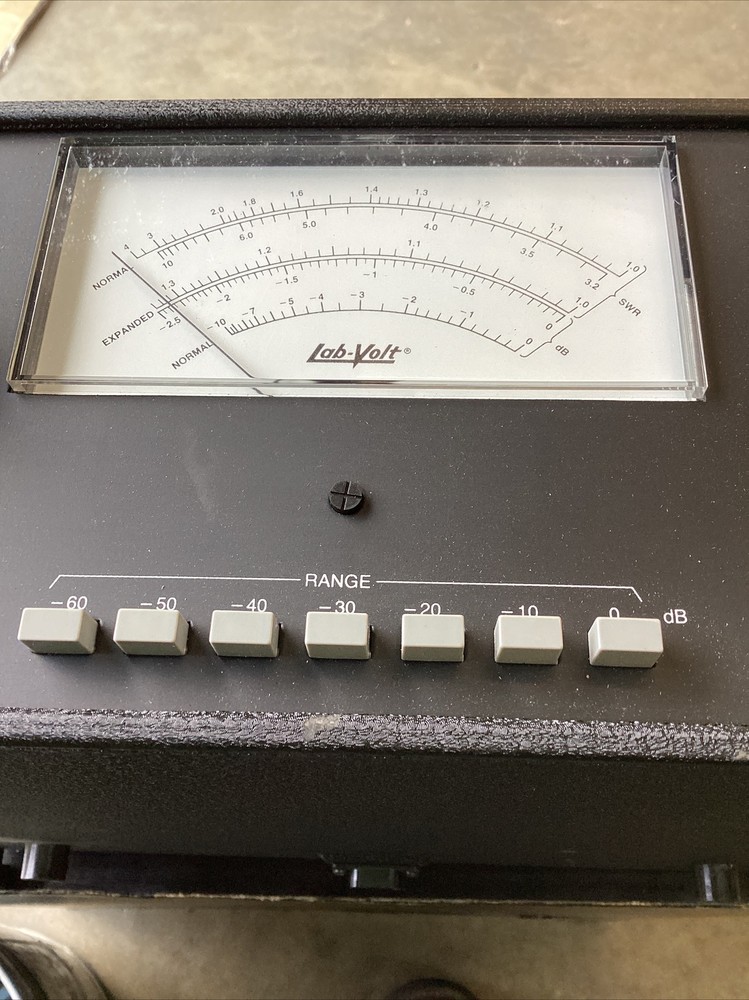 Lab-Volt 9502-00 SWR Meter Model A-13201 Used