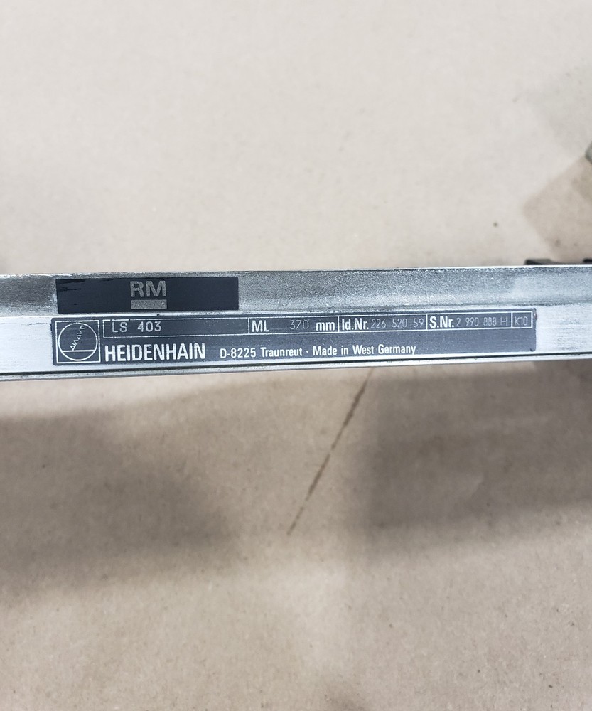 Heidenhain 370mm Linear Scale #6043SRC51PR4