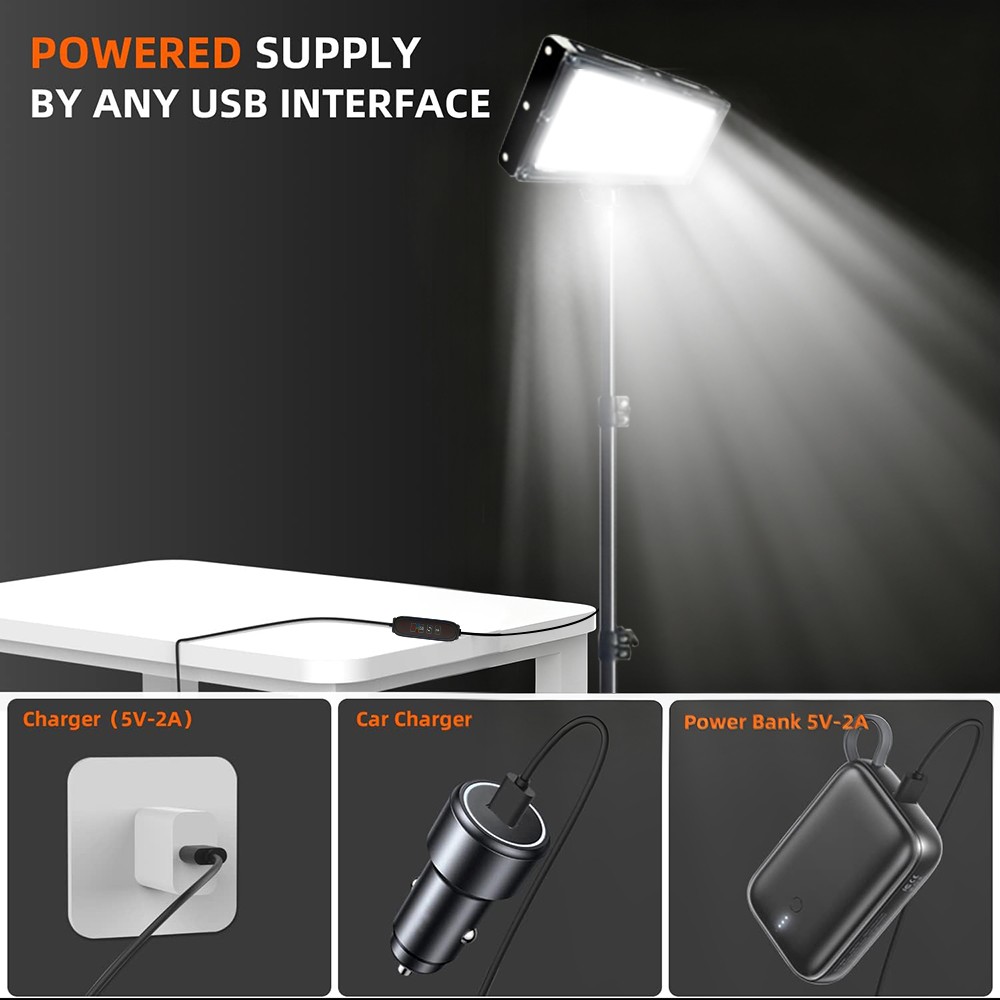 Adjustable 22000Lumen LED Work Lights with Foldable Tripod Stand LED Flood Light