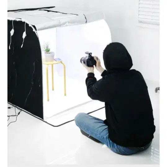 Coms Portable Mini LED Studio 100x100cm Photography Light