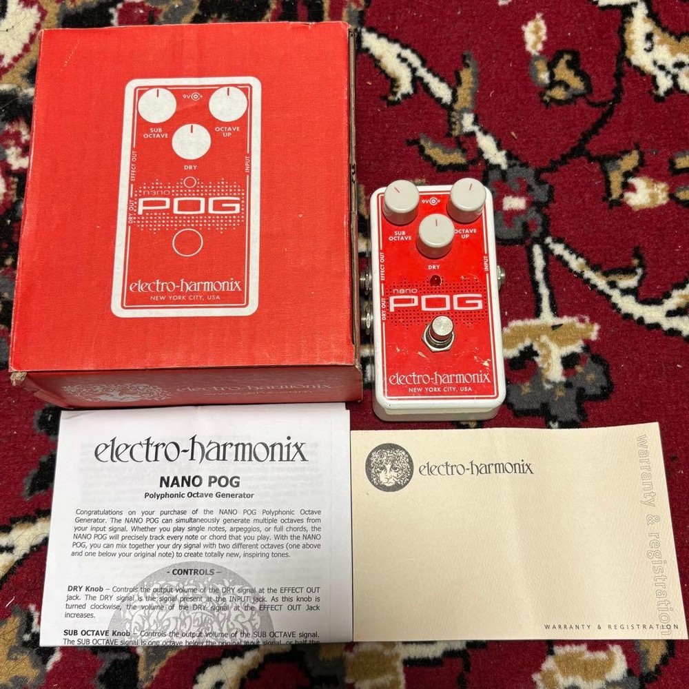 Electro-Harmonix NANO POG 407621
