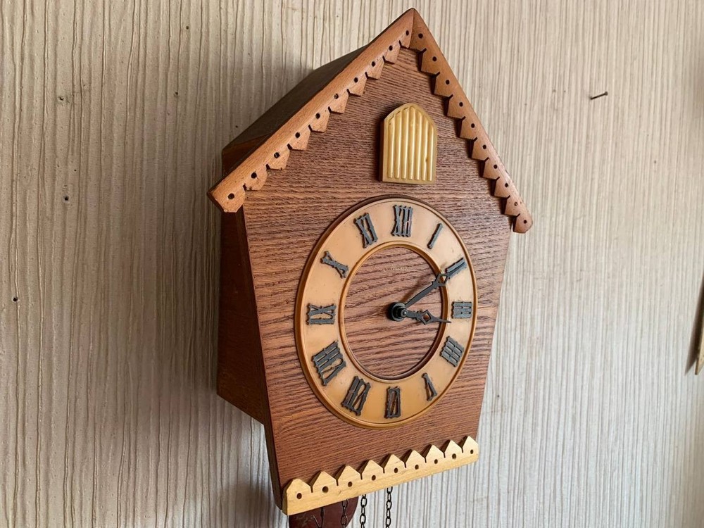 Soviet Vintage Cuckoo clock, USSR clock, Soviet working clock, Working cuckoo