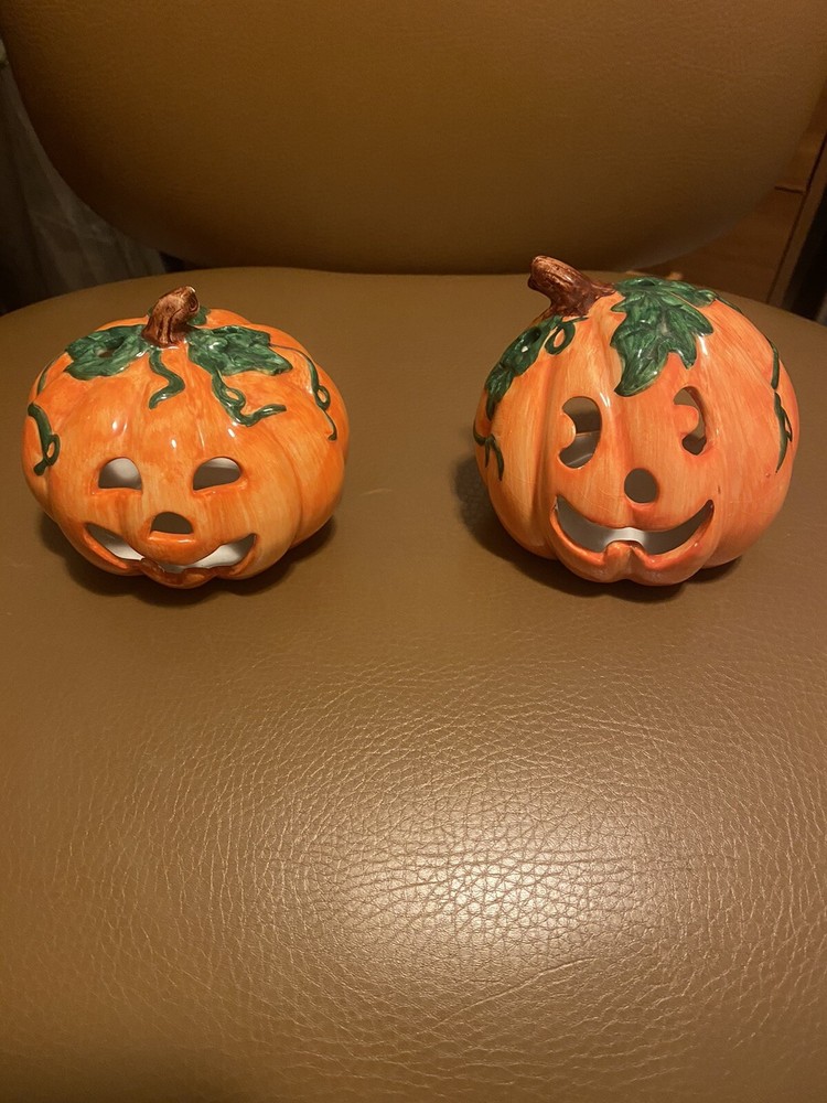 Pumpkin Tea Light Decorations