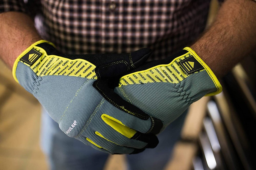 Grease Monkey Pro Tool Handler Mechanic Gloves W/ Touchscreen Capabilities NEW
