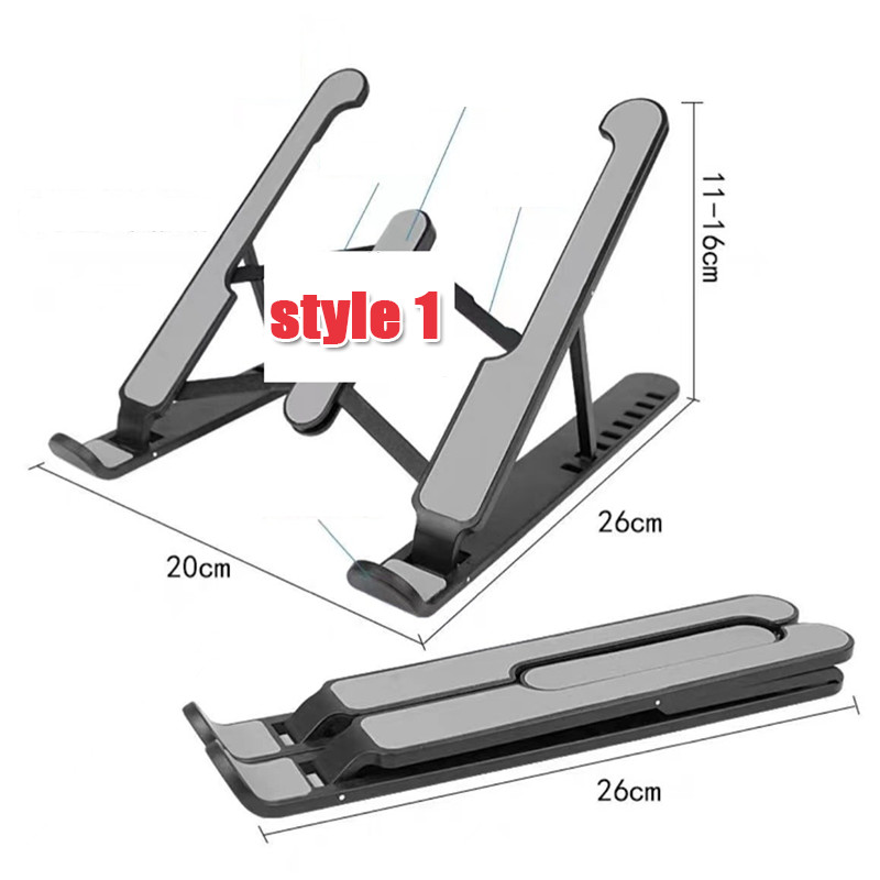 Portable Laptop Stand Adjustable Foldable Notebook Tablet Holder Computer Desk