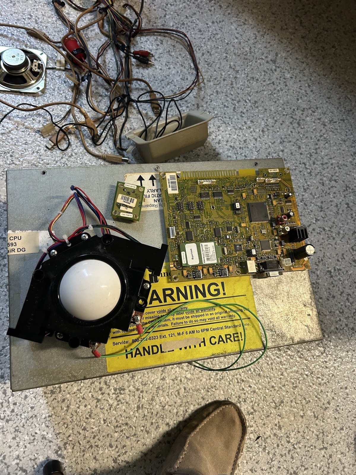 Increbible Technologies Silver Strike Bowling Kit Arcade Board Computer ID