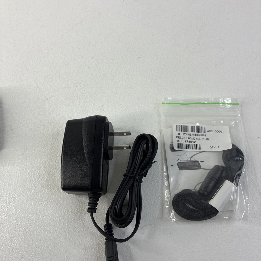 Oticon AC1A Connect Clip Bluetooth Streamer & Microphone w/ Case Cable Tested