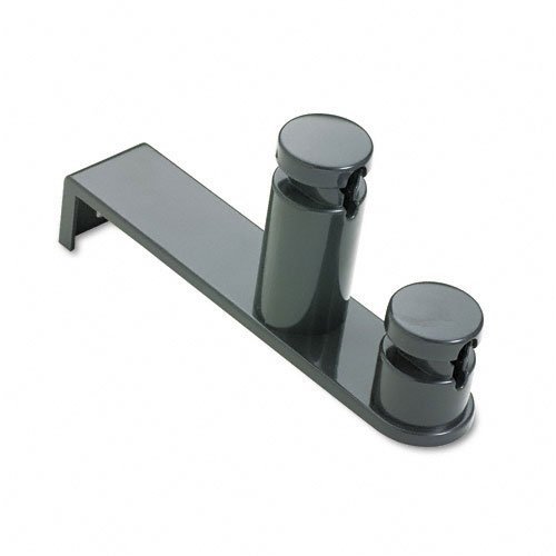 Eldon 24218 Over The Door Double Hook Graphite Gray HANGER HOOK