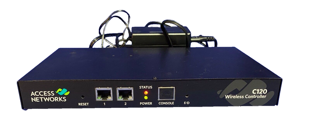 ACCESS NETWORKS C120, Wireless Controller W/ Pwr Cable-Good Condition-Pre Owned