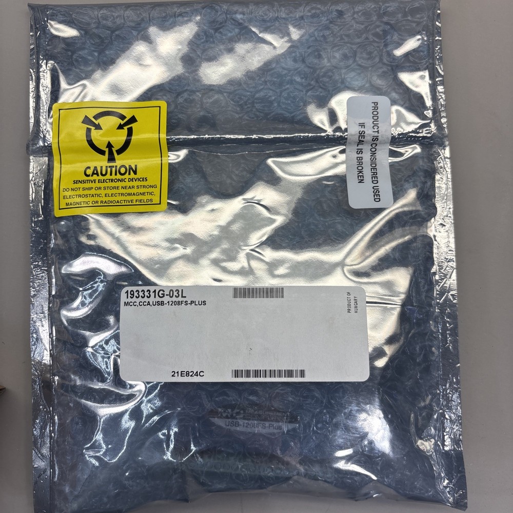 Digilent MCC USB-1208FS-Plus - Multifunction USB DAQ Device, Seal intact!