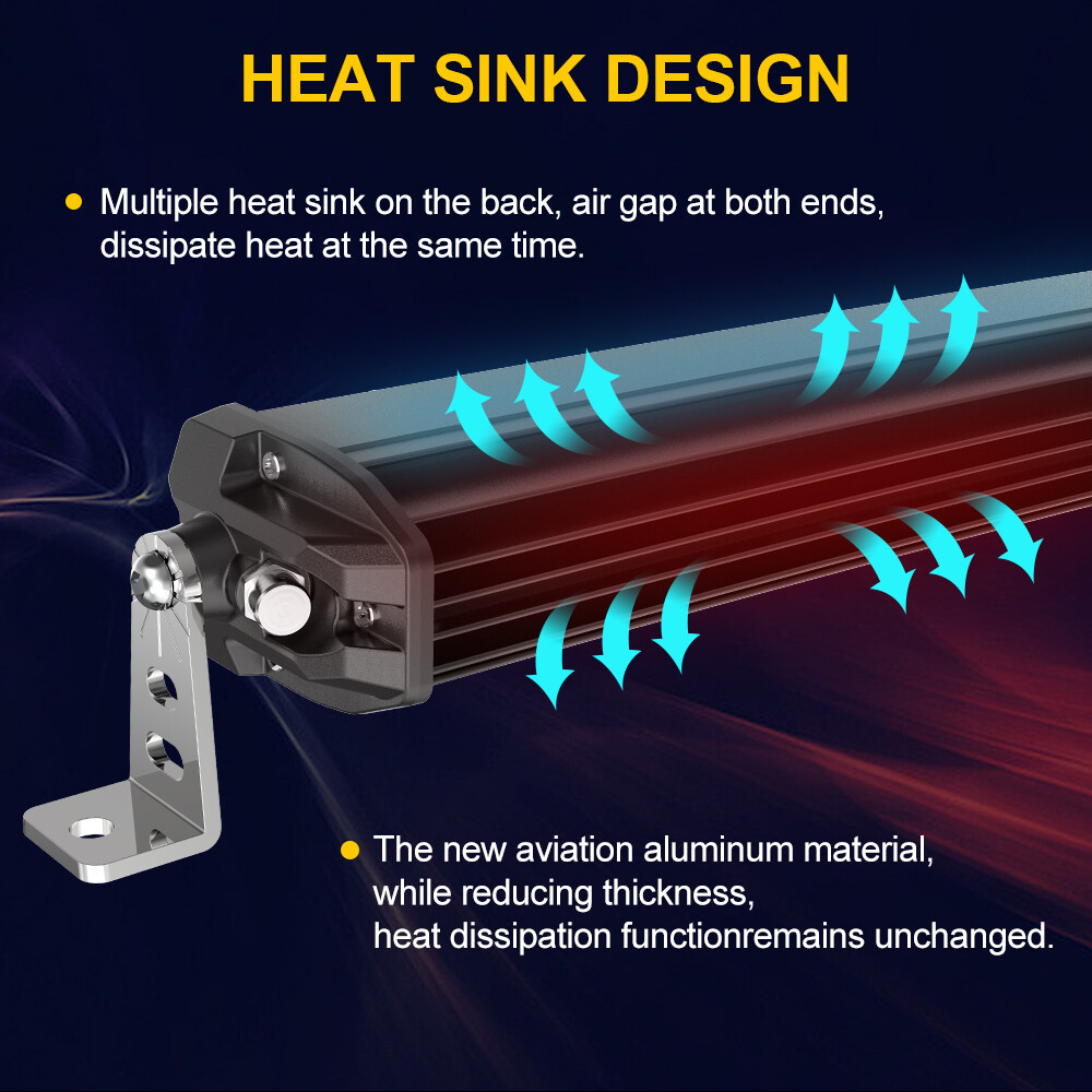 For Can-am Maverick X3 XDS XRS Roof 50" Curved LED Light Bar+RGB 4" Pods +Wire