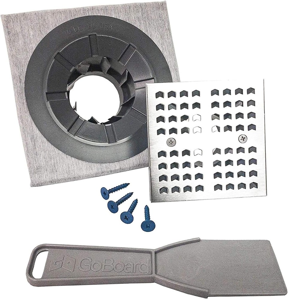 GoBoard Point Drain Shower Kit