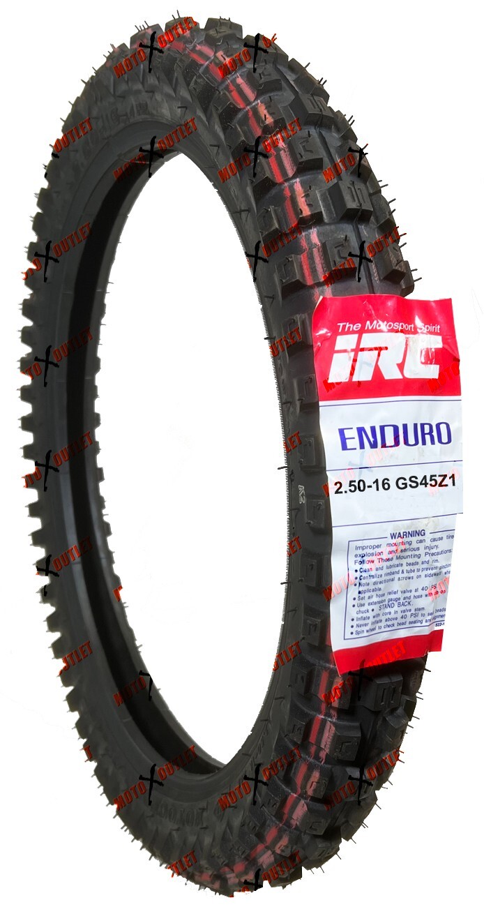 IRC 2.50-16 3.60-14 Tires Tubes Front Rear Tire Set GS45Z1 Motocross XR80 CRF80