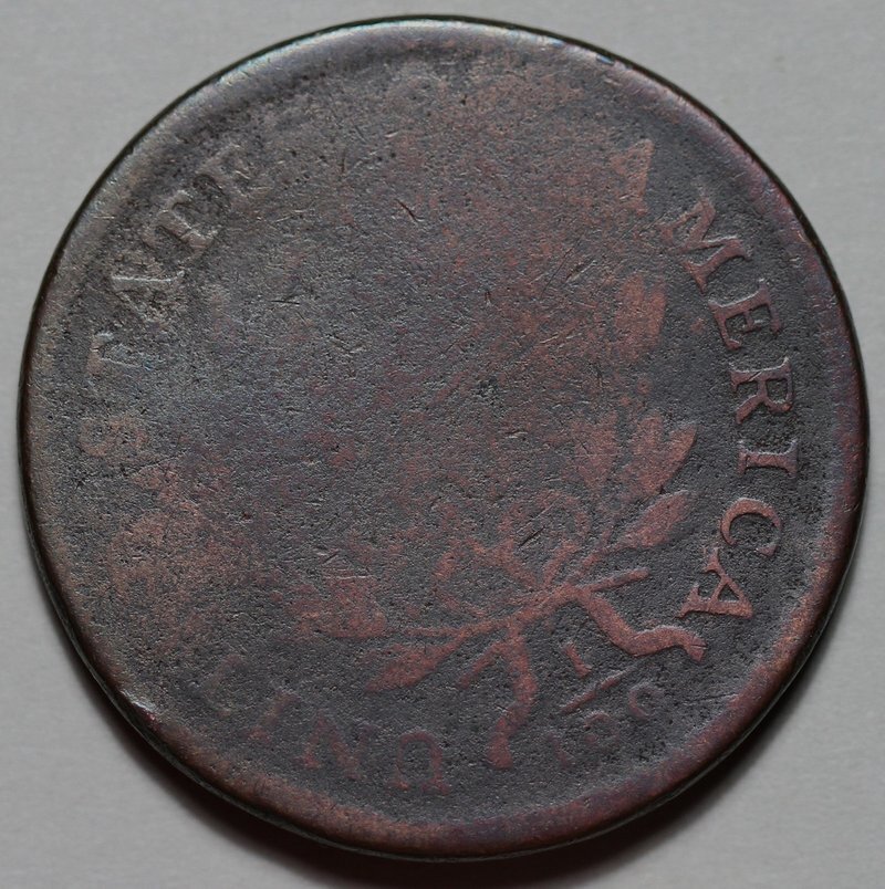 1798 Draped Bust Large Cent - US 1c Copper Coin