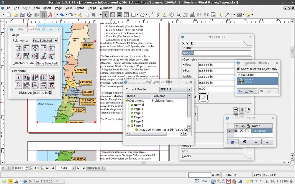 Desktop Publisher Professional Publishing Print Design Software Program Mac OS