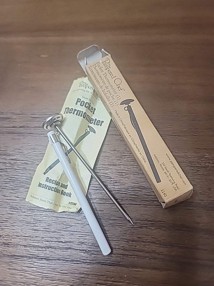 Pampered Chef #2240 Pocket Thermometer