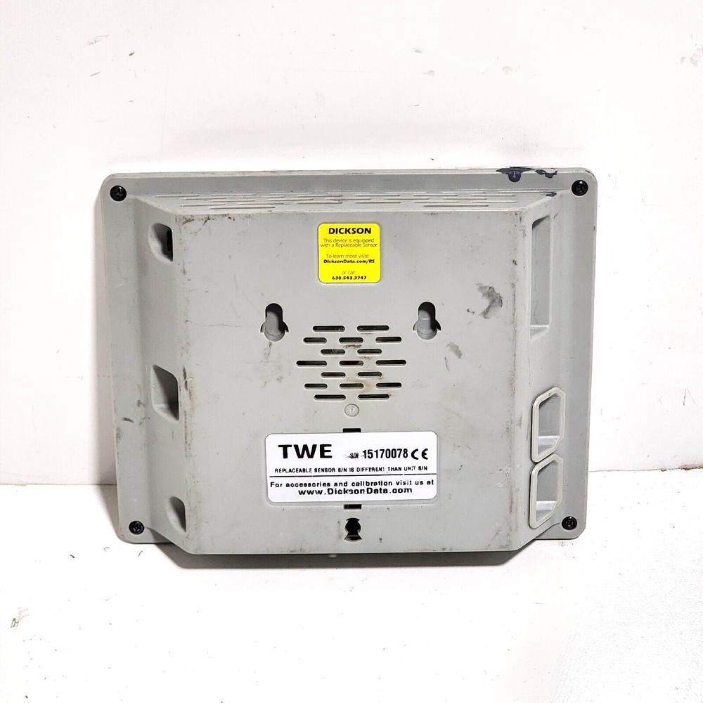 Dickson TWE Touchscreen Data Logger SOLD AS IS