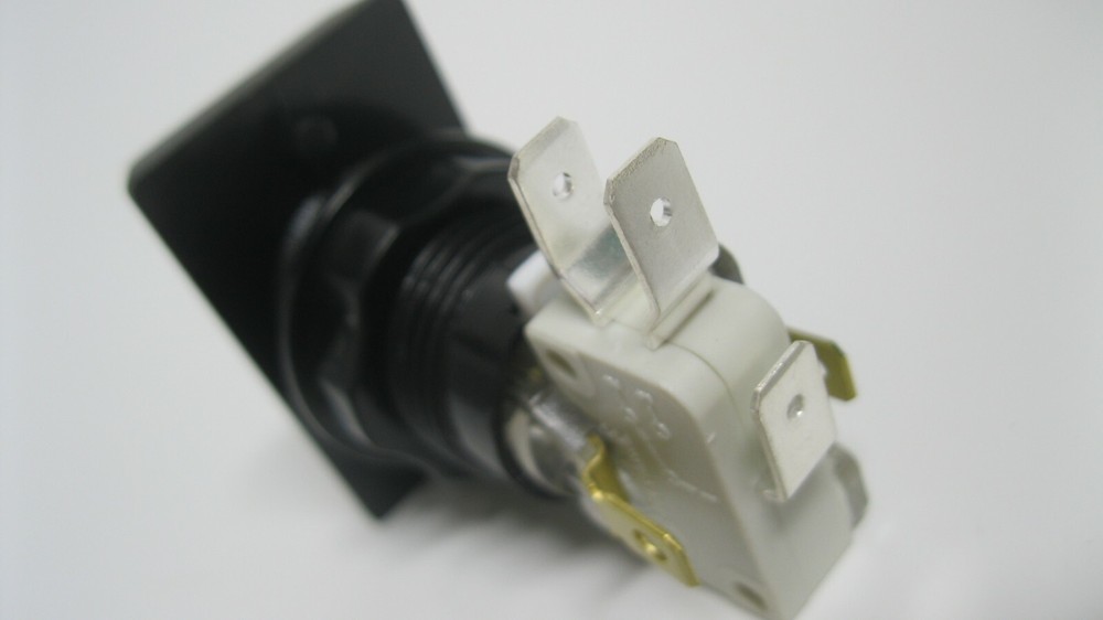 Dixie Narco soda vending machine live display selection button white rectangular