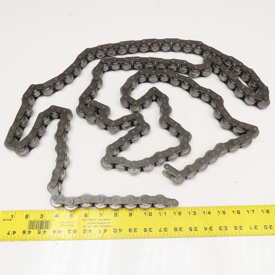 Tsubaki RF2040 Double Pitch Roller Link Chain 10'