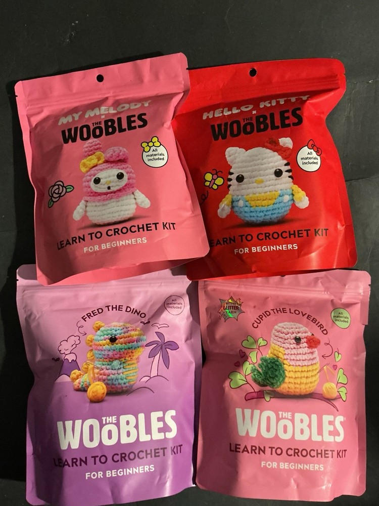 The Wobbles Crochet Kit For Beginners Set#4
