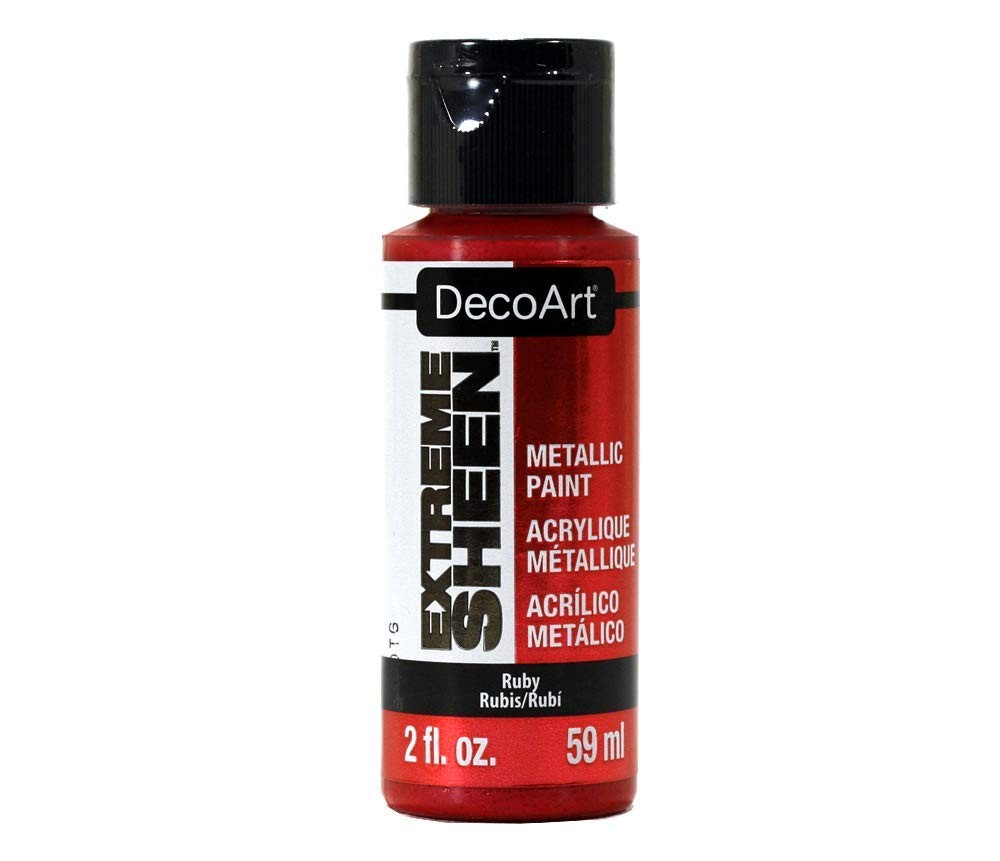 DecoArt DPM20-30 EXTREME SHEEN RUBY, 2 Fl Oz (Pack 2 of 1), Ruby