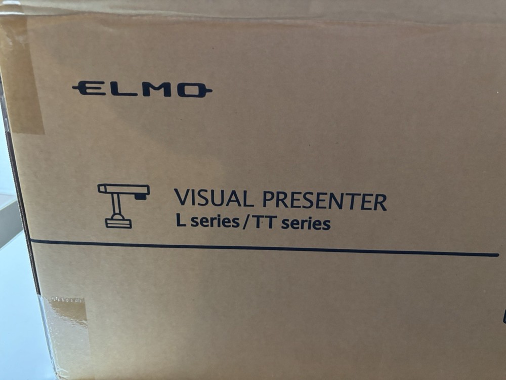 Elmo TT-12W Visual Presenter NIB Projector Missing AC Adapter Incomplete