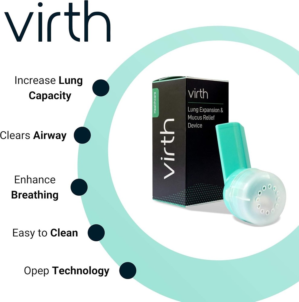 OPEP Technology Breathing Device - Clear Lungs