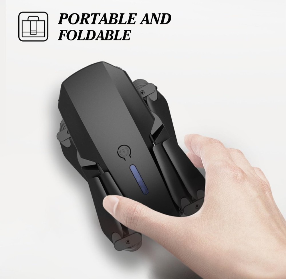 Drone with Dual Camera, Foldable RC Drone