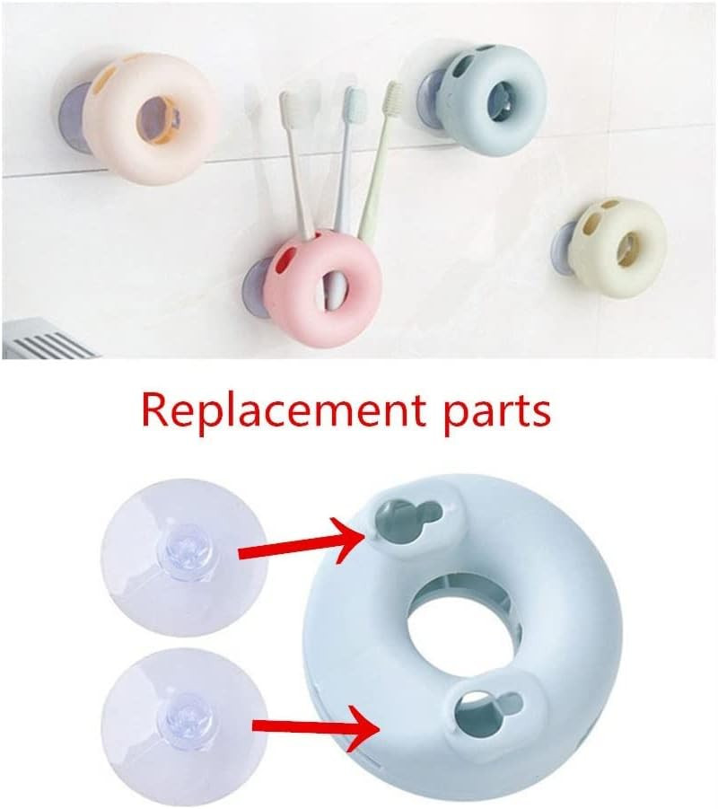 100Pcs Mini Clear Plastic Suction Cups without Hooks (30Mm)