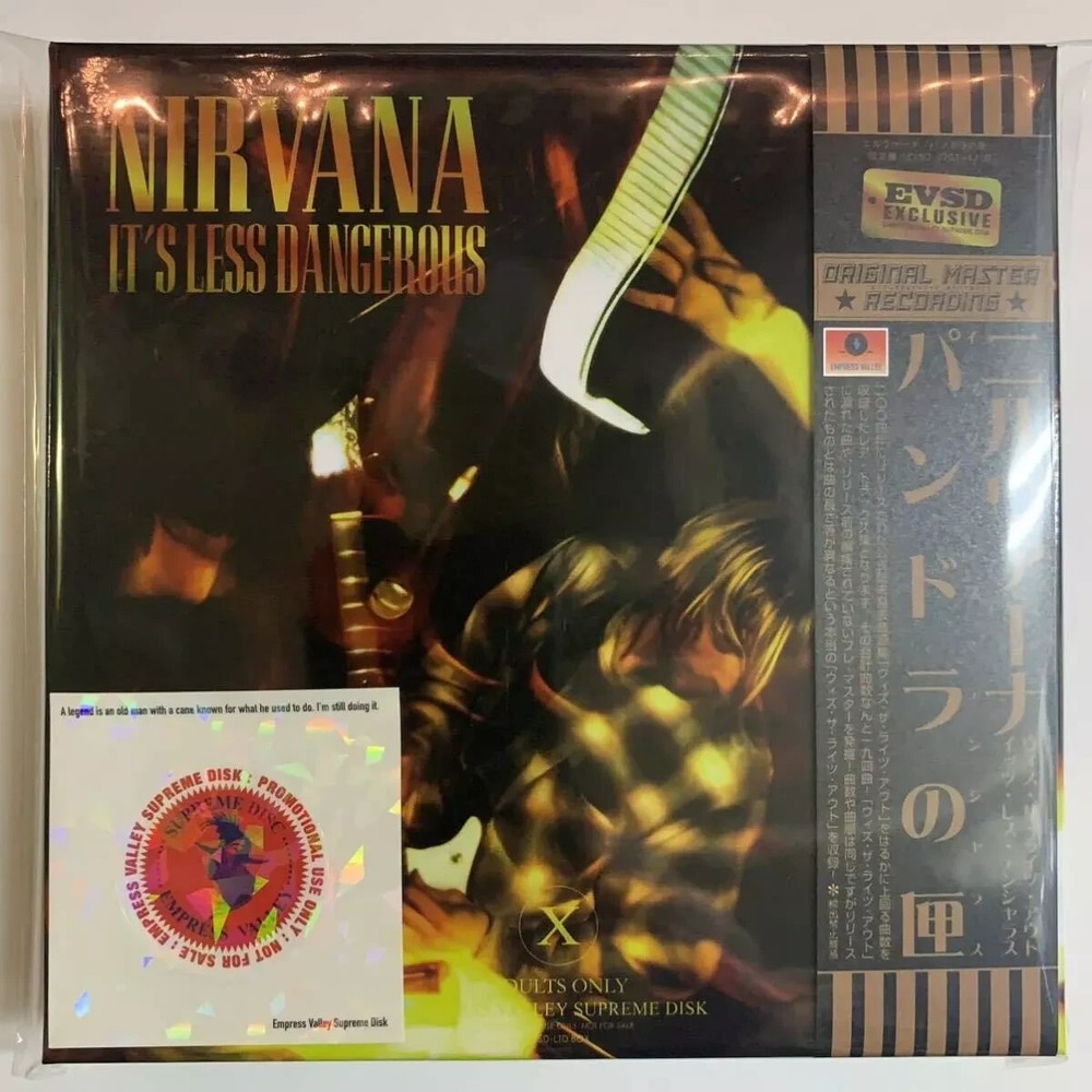 Nirvana /Pandora's Box 10CD Set Empress Valley JAPAN NEW