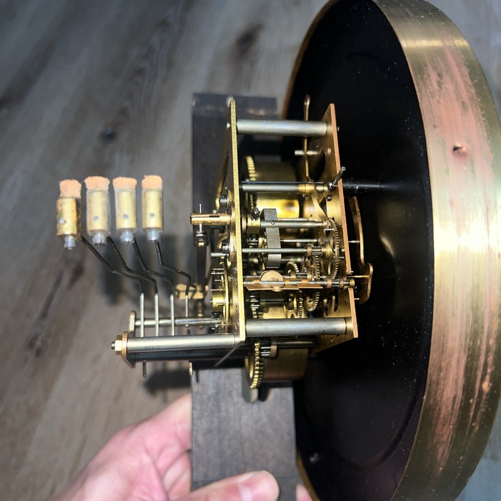 Antique German Junghans chiming clock