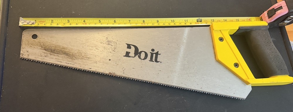 DO IT 15 IN Sharp Cut Hand Saw