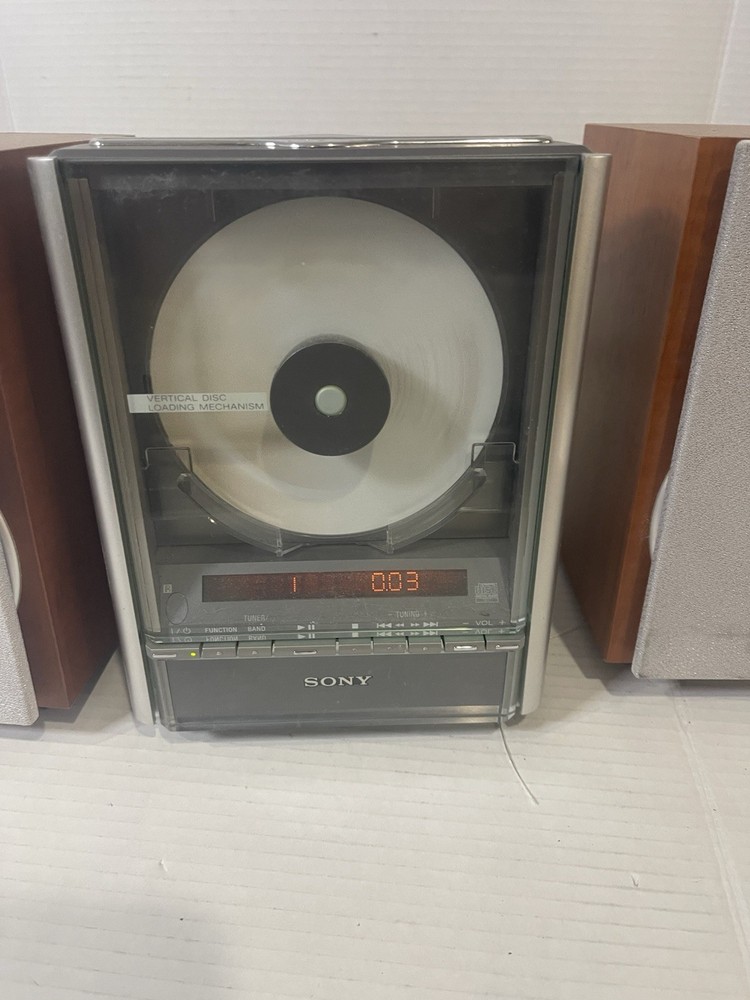 SONY CMT-EX100 MICRO HI-FI COMPONENT SYSTEM Working