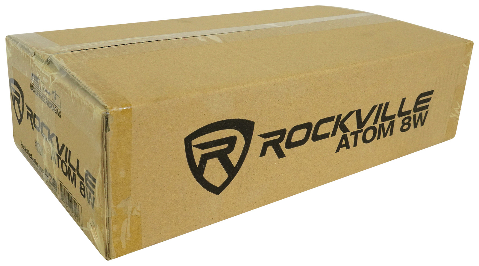 Rockville ATOM 8W 8 Channel 3500 Watt Marine/Boat Amplifier Amp w/Bluetooth