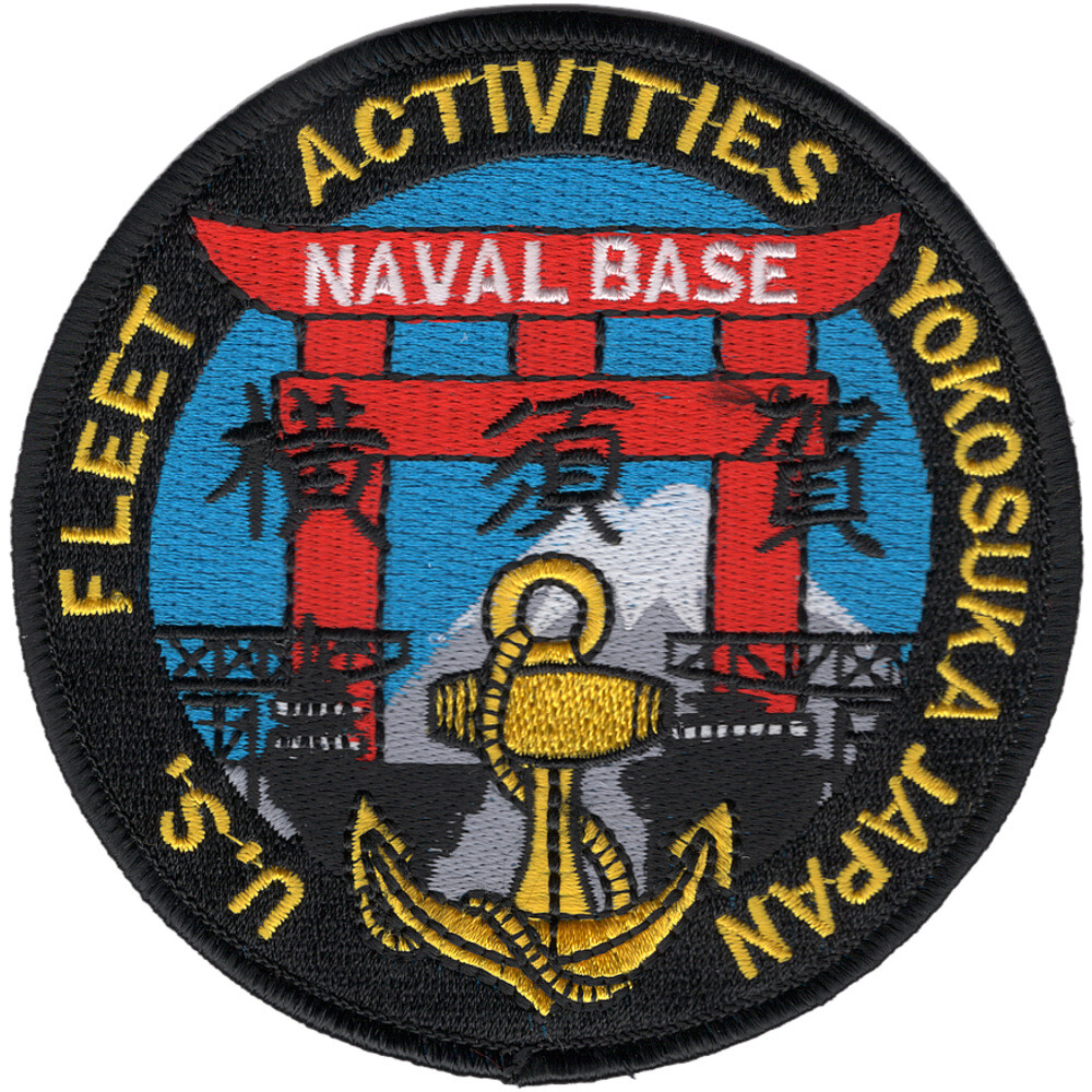 Yokosuka Japan US Fleet Activities Patch