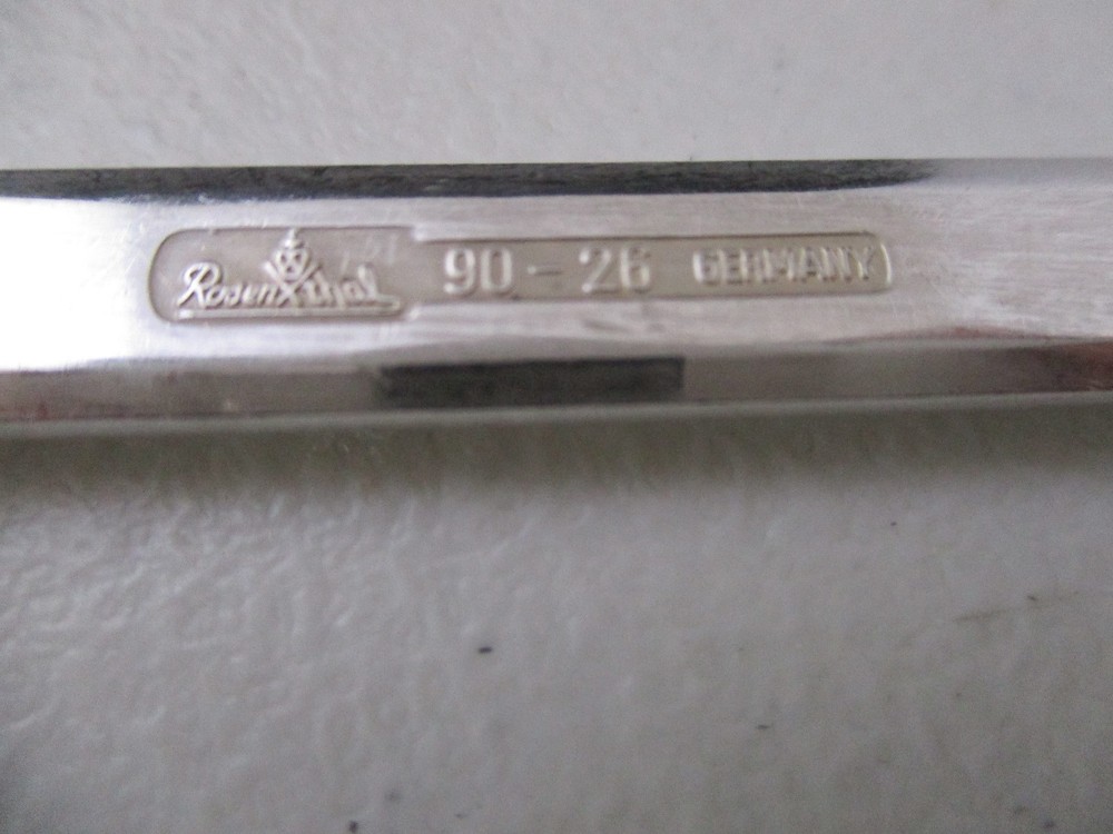 ROSENTHAL LINEAR - SILVERPLATE - FORK- 7 3/8" - 09G