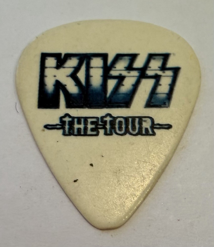KISS The Tour Guitar Pick Paul Stanley Concert Memorabilia - Rock & Pop Music