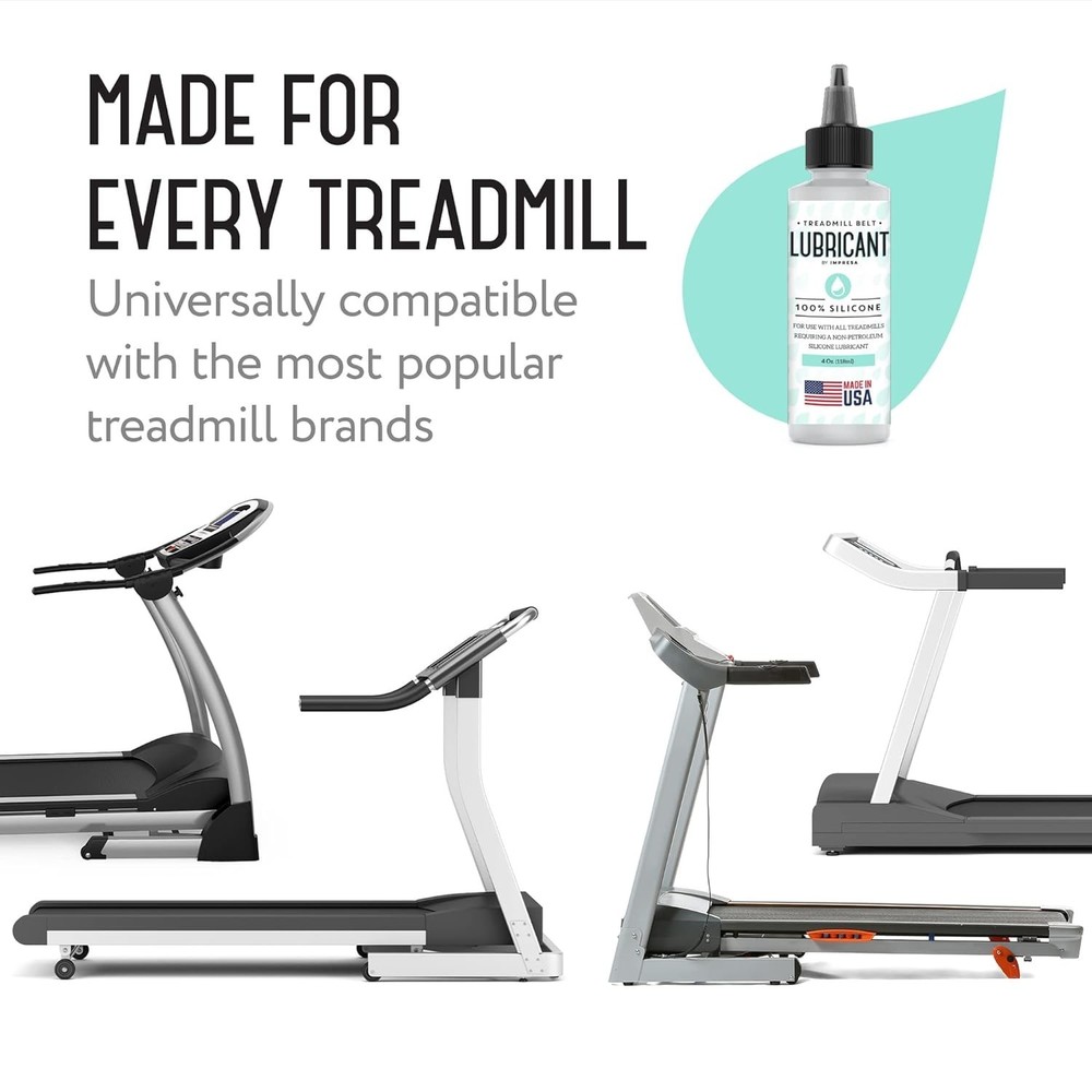 4oz Easy Application Treadmill Lubricant - Enhance Performance & Longevity