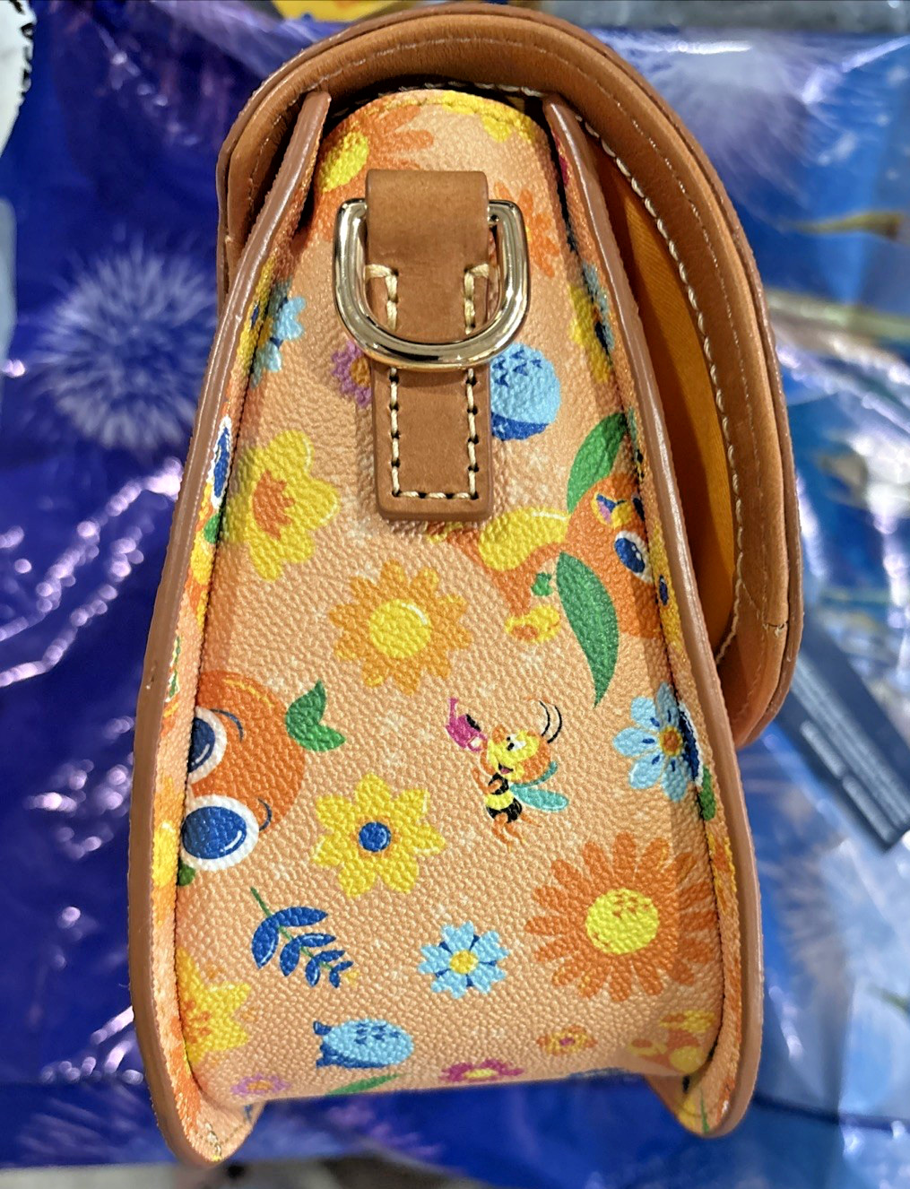 2026 Disney Parks Dooney & Bourke Flower & Garden Orange Bird Crossbody Purse 🍊