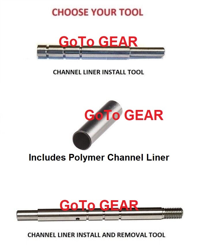 Channel Liner Install Tool or Install & Removal Tool Plus Liner For GLOCK
