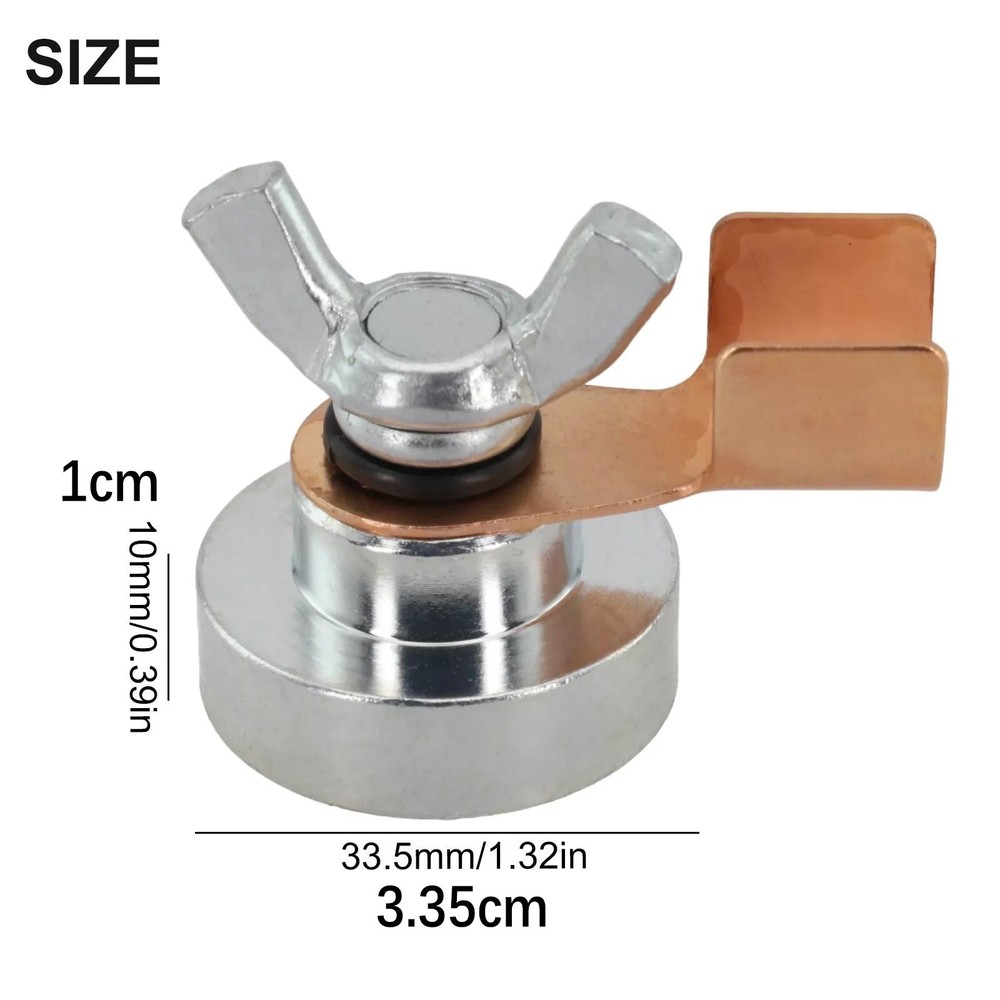 Welding Ground Clamp Tool Magnetic Support Speed Up Process Quick Release