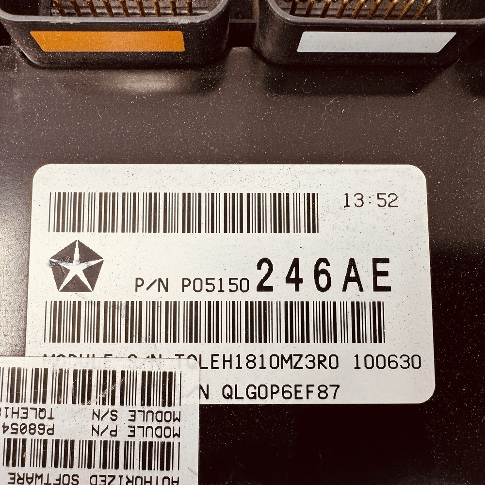 Engine Computer Programmed Plug&Play 2010 Dodge Charger 68054112 2.7L AT ECM ECU